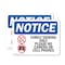 Signmission Family Viewing Only Please No, 18 in W x Rectangle, Plastic OS-2PACK-NS-P-1218-L-12479 - alternate 1
